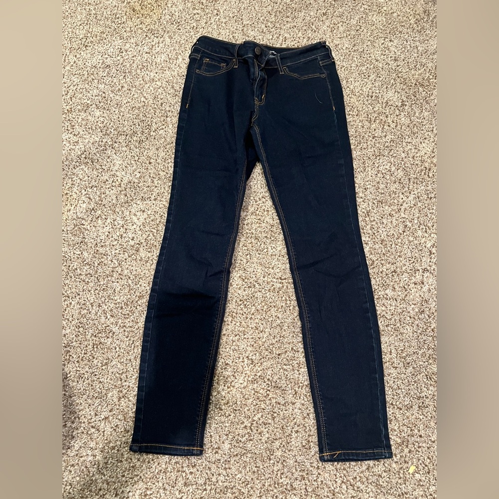 Old Navy Indigo Rockstar Super Skinny Jeans